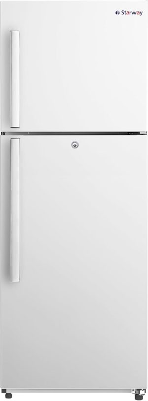 Smart Electric 311 Lt 11 CuFt Double Door Refrigerator, Invertor Tech with Energy Saving Noiseless Total No Frost Compressor, Maximum Capacity, White