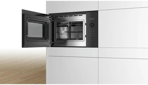 ⁦Bosch Microwave with Grill BEL554MB0 25 L 1450W Black (S0416105)⁩ - الصورة ⁦4⁩