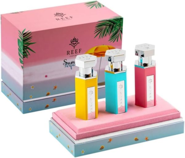 Reef Summer Perfumes Eau de Parfum Collection Box 100 ml, 3-Pieces