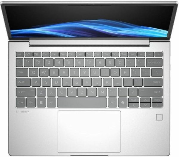 HP EliteBook 6 G1i 13.3" Notebook - WUXGA - Intel Core Ultra 5 235U - vPro Technology - 16 GB - 512 GB SSD - English Keyboard - Pike Silver Aluminum