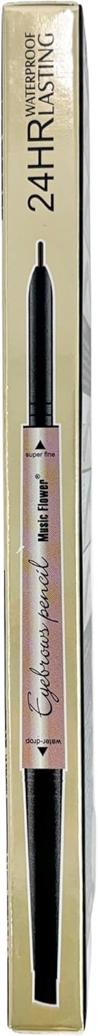 Music Flower Eyebrow Pencil Double Head Long-lasting Eye Makeup outlining and filling Creates Natural Looking Brows (1# Dark Brown) 11 Music Flower Eyebrow Pencil Double Head Long-lasting Eye Makeup outlining and filling Creates Natural Looking Brows (1# Dark Brown) - الصورة 11