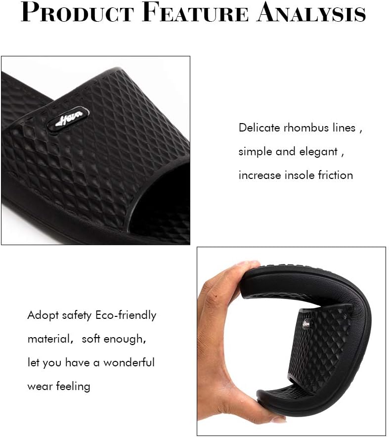 FUNKYMONKEY Womens Bathroom Shower Slippers Indoor Home Beach Non Slip Sandal 4 FUNKYMONKEY Womens Bathroom Shower Slippers Indoor Home Beach Non Slip Sandal - الصورة 4