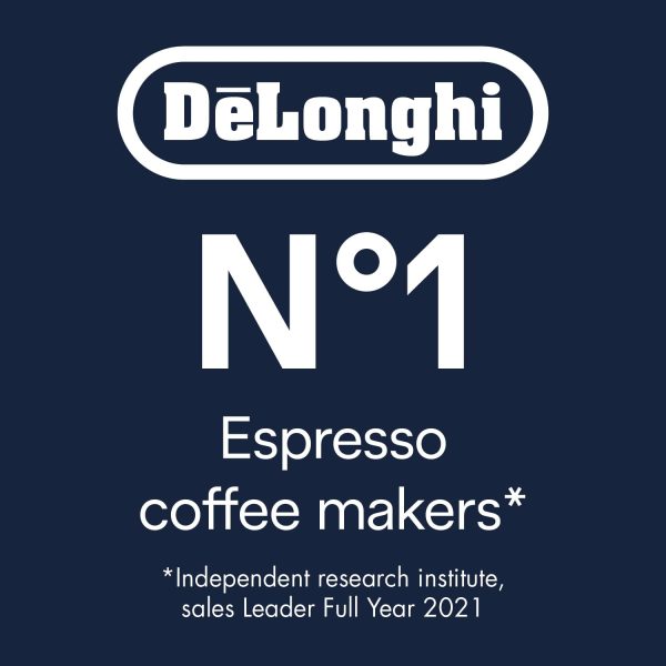 ⁦De'Longhi Cold Brew Coffee Machine LA SPECIALISTA OPERA Semi-Automatic Barista Espresso Machine with Built-in Grinder & Smart Tamping, Cold Extraction, 15 Bar Pressure, 15 Adjustable Settings EC9555.M⁩ - الصورة ⁦4⁩