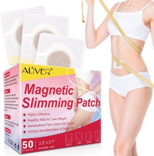 Slimming Patch, Weight Loss Patch, 50 Pcs Fat Burning Patches for Belly Fat, Waist Slimming, Anti-Cellulite, Fast and Gentle Fat Reduction,Belly Button Patches