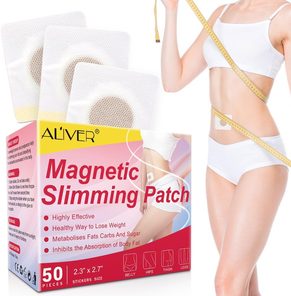 Slimming Patch, Weight Loss Patch, 50 Pcs Fat Burning Patches for Belly Fat, Waist Slimming, Anti-Cellulite, Fast and Gentle Fat Reduction,Belly Button Patches 1 Slimming Patch, Weight Loss Patch, 50 Pcs Fat Burning Patches for Belly Fat, Waist Slimming, Anti-Cellulite, Fast and Gentle Fat Reduction,Belly Button Patches