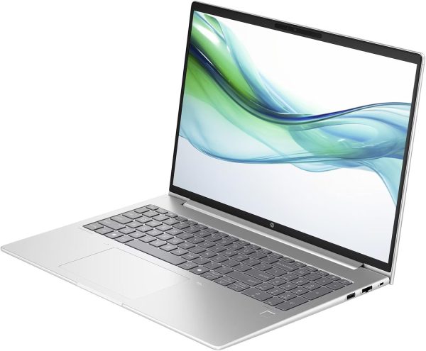 ⁦HP ProBook 460 G11 16" IPS WLED WUXGA Display Laptop, Intel Core Ultra 7 155U, 16GB RAM 1TB SSD, Backlit Keyboard, Fingerprint Reader, Wi-Fi 6E, Bluetooth 5.3, Windows 11 Pro, Pike Silver⁩ - الصورة ⁦4⁩