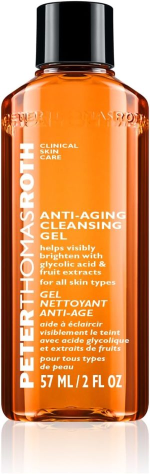 Peter Thomas Roth | Anti-Aging Cleansing Gel | Face Wash with Anti-Wrinkle Technology, Exfoliates with Glycolic Acid and Salicylic Acid