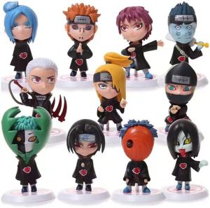Stylish mini model of NARUTO eleven figure as a set