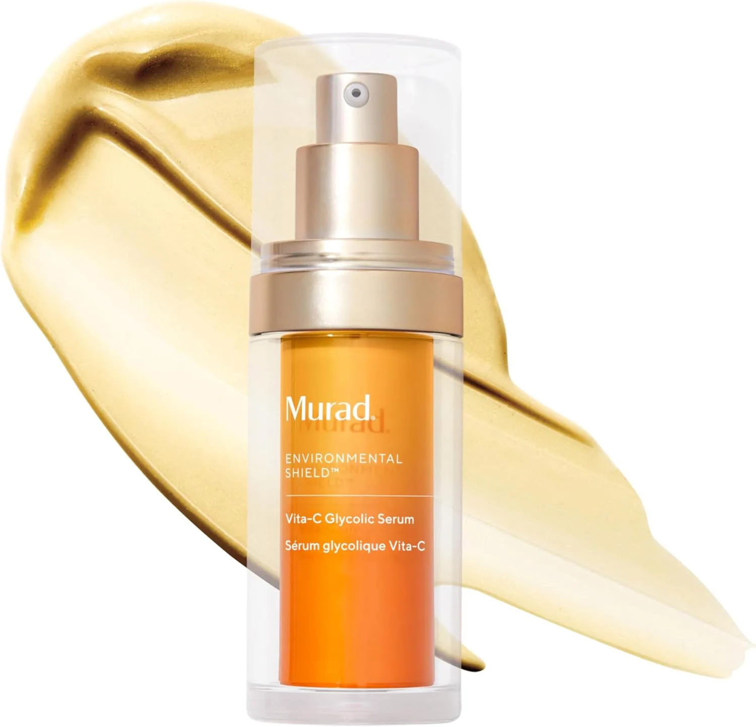 Murad Vita-C Glycolic Serum - Environmental Shield Skin Brightening Vitamin C Face Serum - Hyperpigmentation Treatment Backed by Science, 1 Fl Oz