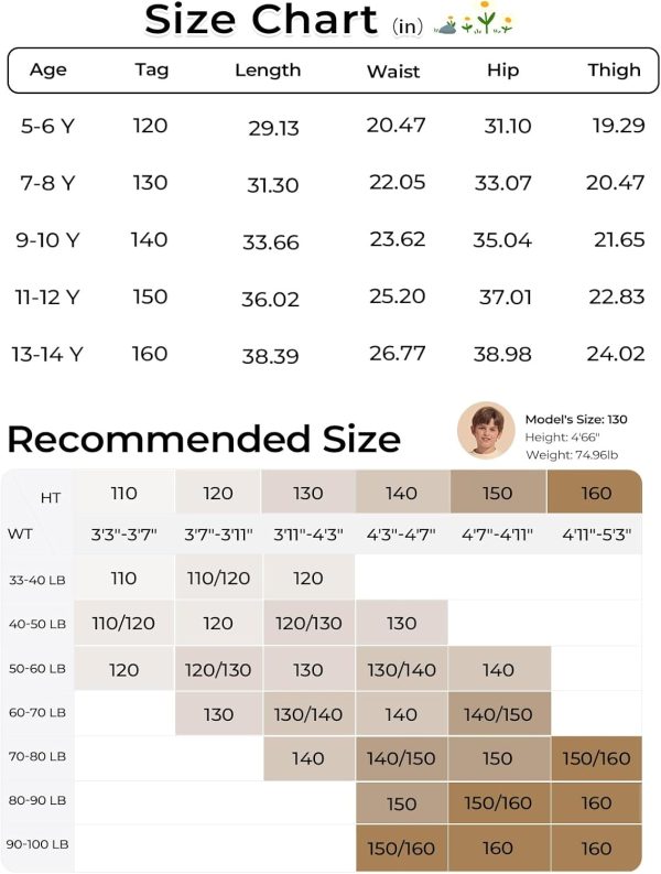 ⁦Haloumoning Boys Fleece Sweatpants Kids Elastic Waist Casual Joggers Active Athletic Pants with Pockets 5-14Y⁩ - الصورة ⁦6⁩