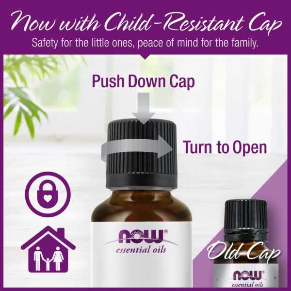 ⁦NOW Essential Oils - Peppermint Oil (100% Pure) - 16 fl. oz (473 ml) by NOW⁩ - الصورة ⁦4⁩