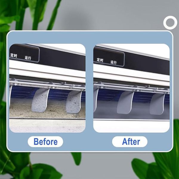 ⁦1 pcs Air Conditioner Cleaning Cover,Split Cleaning Kit,Funnel Shape Split AC Cleaning Cover Bag with Water Pipe Wall Mounted Air Conditioning Cleaning Kit for Household AC Units(blue)⁩ - الصورة ⁦5⁩