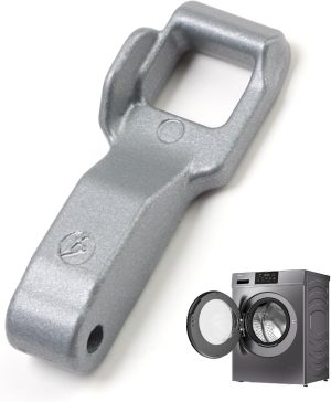 Wonvify Door Switch Hook With Lock Compatible With LG Washing Machine Front Loading Door Kit MFG63099101, DFS03857, Washing Machine Door Hook