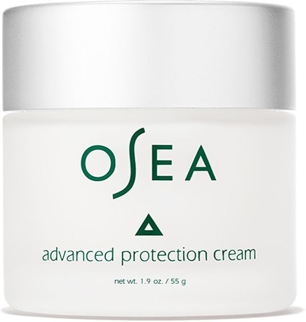OSEA Advanced Protection Face Cream 1oz - Hydrating Face Moisturizer - Clean Beauty with Naturally Derived Bio-Retinol - Vegan & Cruelty-Free - Face Cream for Dry Skin - Seaweed Skincare