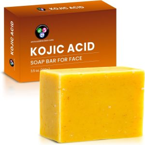 Aayuleubeda Badi Care ABC Kojic Acid Soap Bars Skin Brightening Soap for Face, Pigmentation, Reduce Dark Spots 100g (Pack of 1)