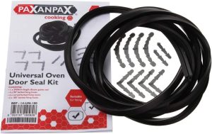 Paxanpax PCK023 Universal '3-in-1' 3-Sided, 4-Sided & Round Cornered Silicone Rubber Oven Door Gasket Seal Kit