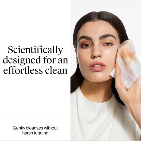 ⁦SKY-TOUCH Makeup Remover Wipes, Gentle and Effective Cleansing Wipes, Daily Facial Wipes,Effectively Removes Waterproof Makeup,Makeup Remover Wipes for Sensitive Skin,Alcohol Free, 120 Wipes（4 pack）⁩ - الصورة ⁦4⁩