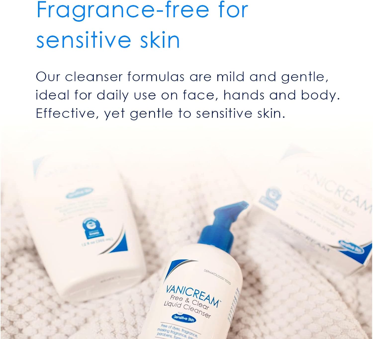 Vanicream Free & Clear Cleanser 8 Oz (237 ml) 4 Vanicream Free & Clear Cleanser 8 Oz (237 ml) - الصورة 4