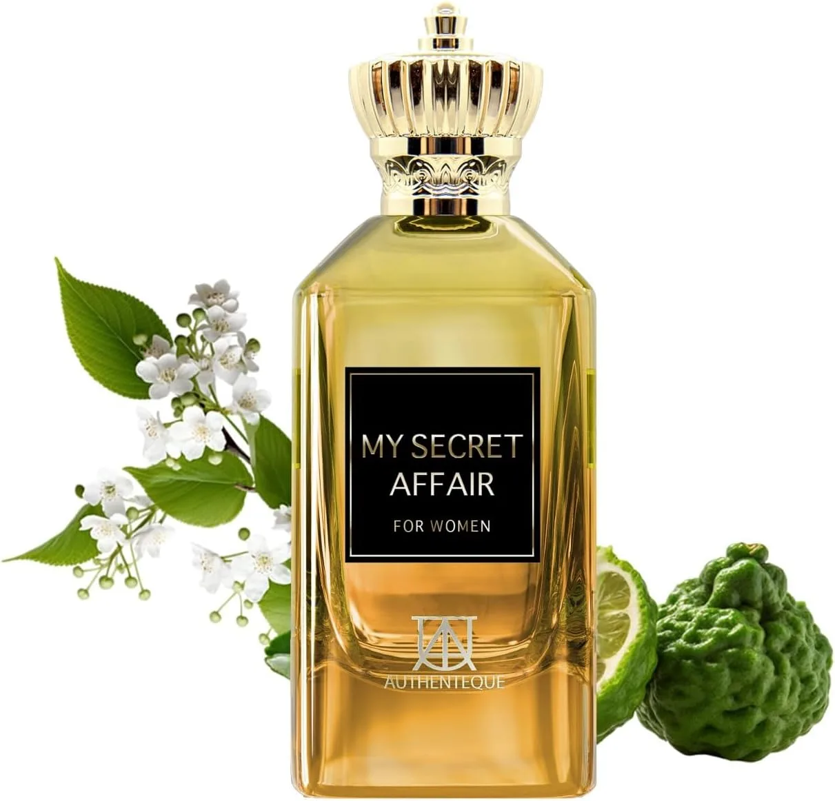 AUTHENTEQUE - My Secret Affair Perfumes For Women - Inspired by J.PG’s S.candal - Long Lasting Perfume - 3.4 Fl Oz - Jasmine, Orange Blossom, Freesia & Lilly of the Valley - Cruelty Free - 100ml