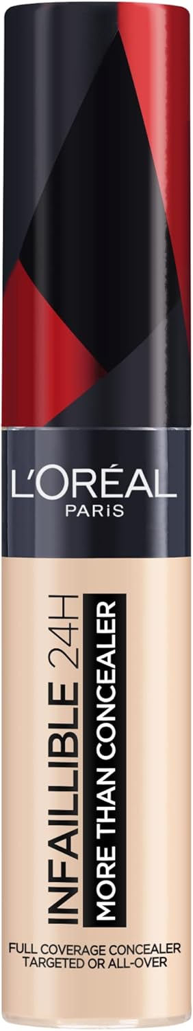 L'Oréal Paris Infallible 24H More Than Concealer, Full-coverage, Longwear and Matte Finish, 320 Porcelain