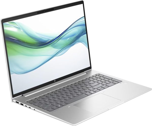 ⁦HP ProBook 460 G11 16" IPS WLED WUXGA Display Laptop, Intel Core Ultra 7 155U, 16GB RAM 1TB SSD, Backlit Keyboard, Fingerprint Reader, Wi-Fi 6E, Bluetooth 5.3, Windows 11 Pro, Pike Silver⁩ - الصورة ⁦3⁩