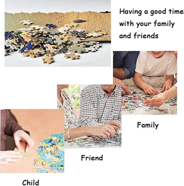 ⁦X spring Puzzles for Adults, 1000 Pieces Cozy Retreat Puzzles Kids DIY Toys for Creative Gift Home Decor, Difficult Challenge Jigsaw Puzzle for Kids and Adults⁩ - الصورة ⁦7⁩