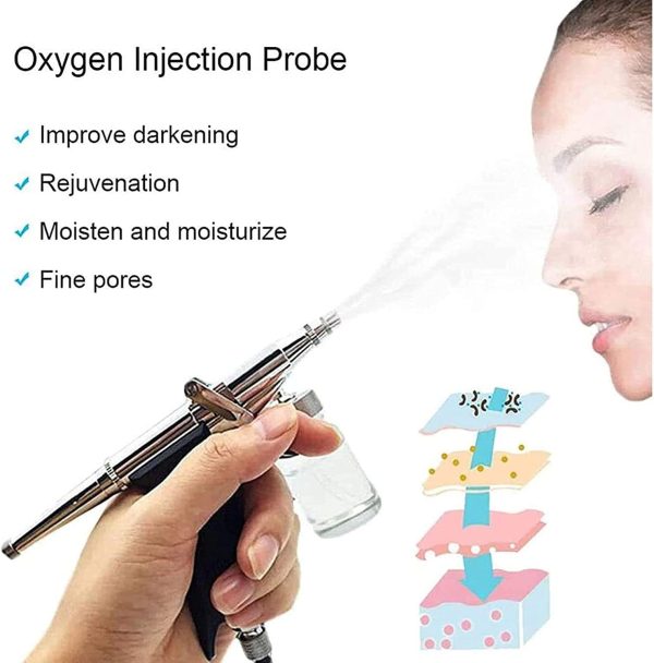 ⁦ACDBDYW 8 in 1Hydrogen Oxygen Facial Machine,Bubble Jet Hydrafacial Sprayer Lifting Moisturizing Facial Skin Care Wrinkle Remove Equipment,Whitening Shrink Pores Beauty Salon⁩ - الصورة ⁦5⁩