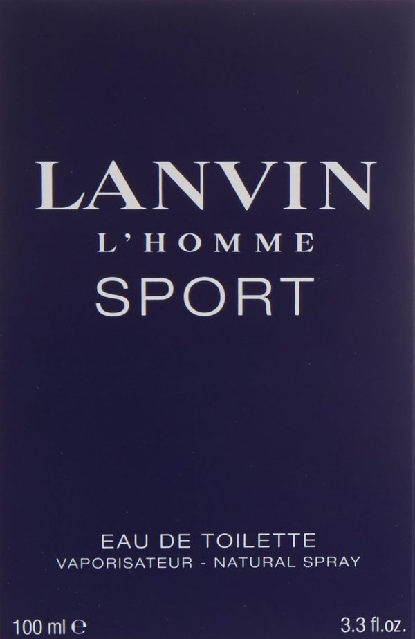 ⁦Lanvin L'Homme Sport Eau de Toilette 100ml⁩ - الصورة ⁦2⁩