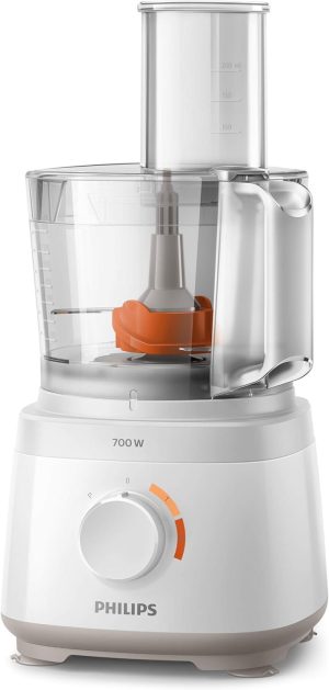 PHILIPS Daily Collection Compact food processor, HR7310/01, WHITE