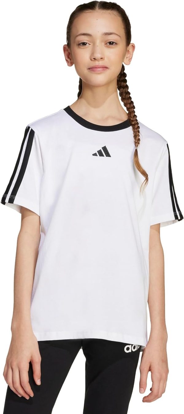 ⁦adidas Girl's Essentials T-Shirt⁩ - الصورة ⁦3⁩
