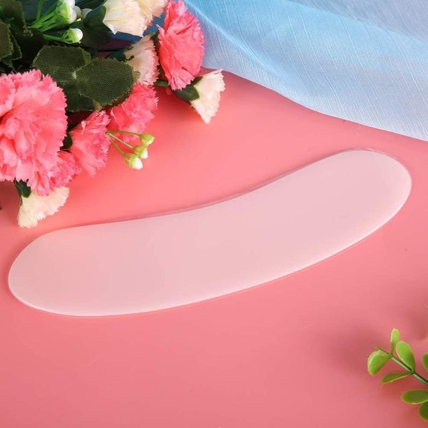 ⁦NALACAL 2PCS Wrinkle Pads, Reusable Silicone Neck Wrinkle Pad, Face Lift Stickers, Anti Wrinkle Patch for Neck Lines Removal Skin Care Anti-Wrinkle Anti-AgeingTreatment Eliminate Prevent Neck Wrinkles⁩ - الصورة ⁦8⁩