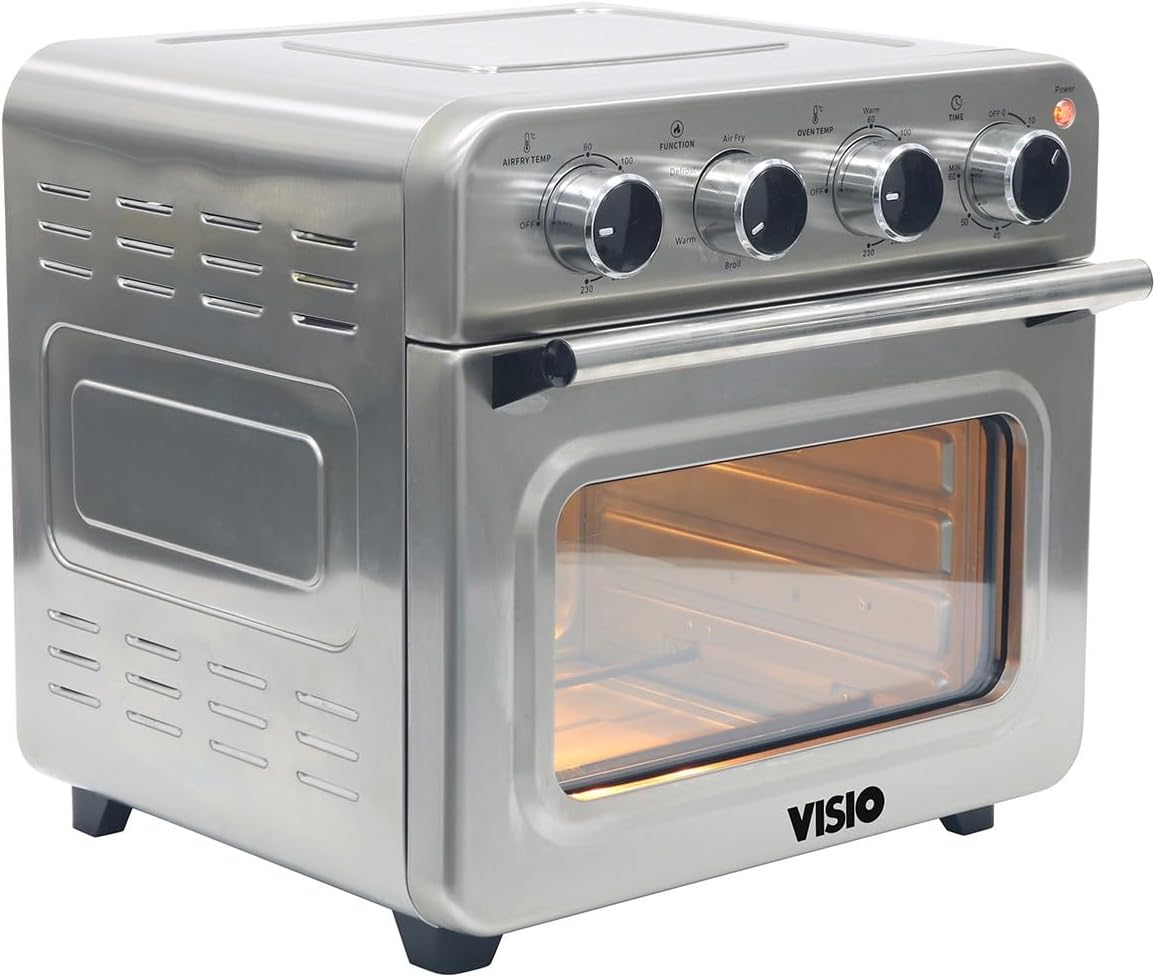 Visio Oil Free Air Fryer Oven, 26 Liter Capacity 2 Visio Oil Free Air Fryer Oven, 26 Liter Capacity - الصورة 2
