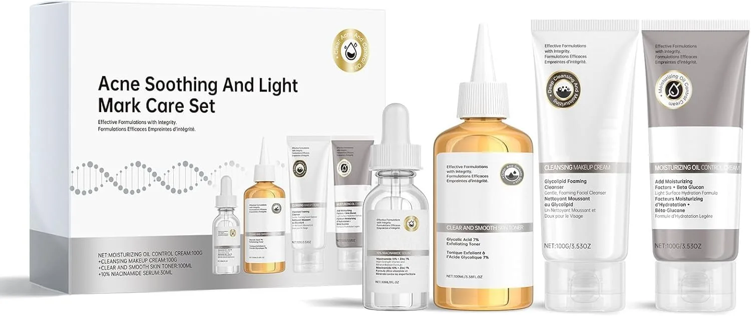Salasabil Acne Care set/Brightening skin/gently moisturizing/repairing skin/moisturizing facial set