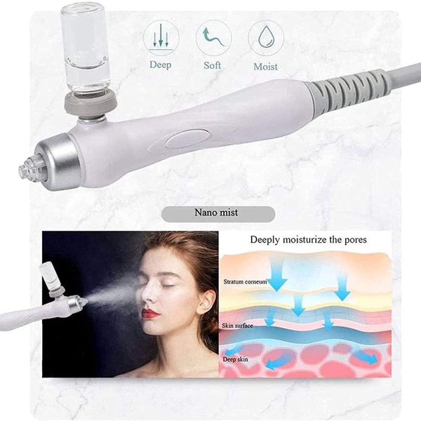 ⁦ACDBDYW 8 in 1Hydrogen Oxygen Facial Machine,Bubble Jet Hydrafacial Sprayer Lifting Moisturizing Facial Skin Care Wrinkle Remove Equipment,Whitening Shrink Pores Beauty Salon⁩ - الصورة ⁦6⁩