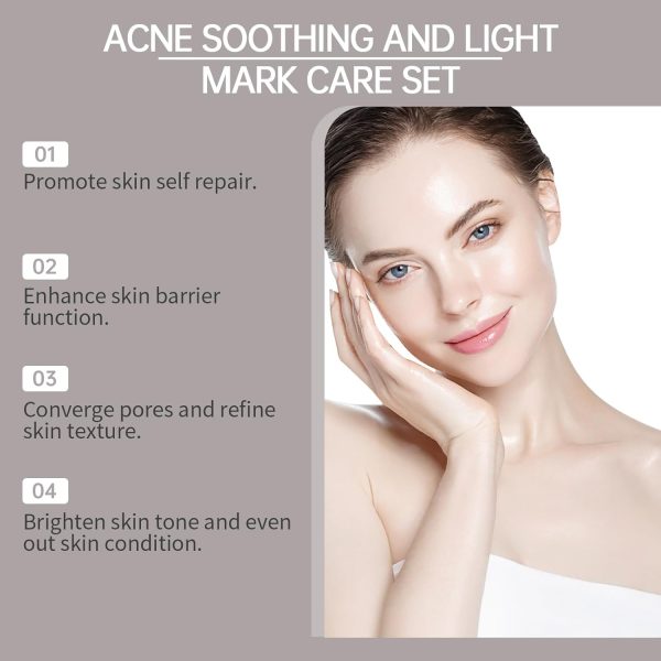 ⁦Salasabil Acne Care set/Brightening skin/gently moisturizing/repairing skin/moisturizing facial set⁩ - الصورة ⁦7⁩
