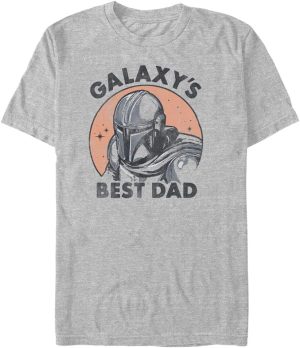 Star Wars mens Galaxy Mando T-Shirt