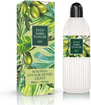 EYÜP SABRİ TUNCER Tuncer-EST1923-Eau De Cologne Series (Ayvalik Olive Blossom, 400ml Plastic Bottle)