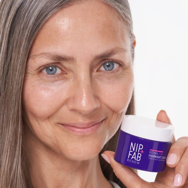 ⁦Nip+Fab Retinol Fix 3% Overnight Cream | Advanced Youth-Boosting Formula for Renewed Skin and Fine Line Reduction | Encapsulated Pure Retinol | Anti-Ageing, Regeneration | Sebum Regulation⁩ - الصورة ⁦5⁩