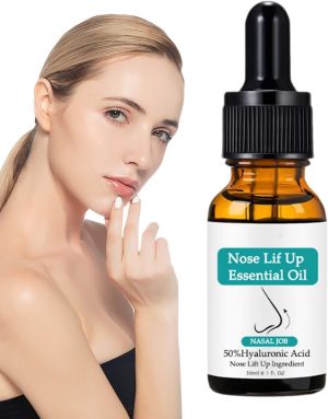 Nose Lifting Oil - Nose Massage Essence - Quick-Absorbing Mild Plant Extracts, Natural Nourishing Moisturizing Nose Firming Oil (30ml)