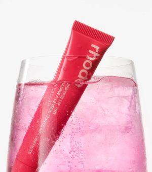 rhode lip tint guava spritz - bright coral