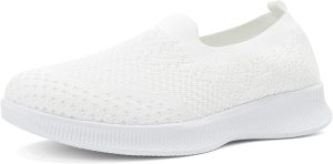 MrToNo Women's Slip On Barefoot Walking Shoes Lightweight Breathable Comfortable Shoes Indoor Outdoor