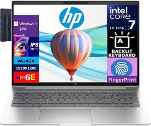 HP ProBook 460 G11 16" IPS WLED WUXGA Display Laptop, Intel Core Ultra 7 155U, 16GB RAM 1TB SSD, Backlit Keyboard, Fingerprint Reader, Wi-Fi 6E, Bluetooth 5.3, Windows 11 Pro, Pike Silver