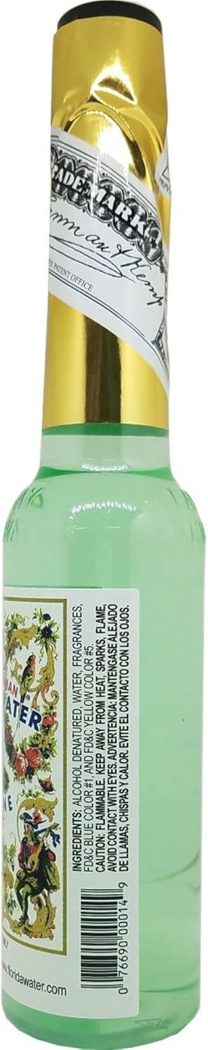 Flywrun Lanman & Kemp Authentic Real Florida Water Cologne Florida Water Cologne 7.5 Oz - Six (6) Plastic Bottles 2 Flywrun Lanman & Kemp Authentic Real Florida Water Cologne Florida Water Cologne 7.5 Oz - Six (6) Plastic Bottles - الصورة 2