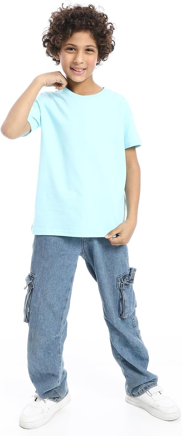 Andora Boys Crew Neck Basic Modern 5 Andora Boys Crew Neck Basic Modern - الصورة 5