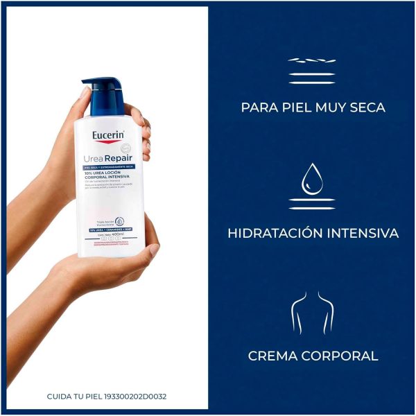 ⁦Eucerin Urea Repair Plus Intensive Lotion 400ml⁩ - الصورة ⁦7⁩
