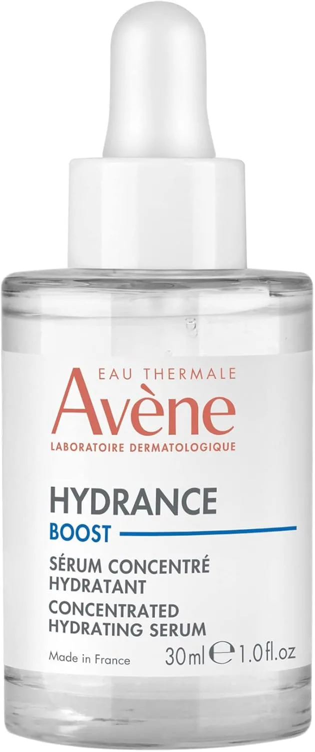 Avene EAU THERMALE Hydrance Boost Concentrated Hydrating Serum, 48 Hour Hydration, Hyaluronic Acid, 1.0 fl.oz.