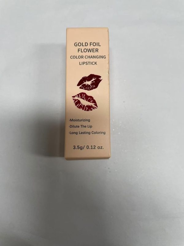 ⁦2 Pcs Crystal Flower Jelly Lipstick, Magic Color Changing, PH Clear Temperature Lip Gloss and Balm, Long Lasting Nourishing Moisturizing Lip Stick⁩ - الصورة ⁦6⁩