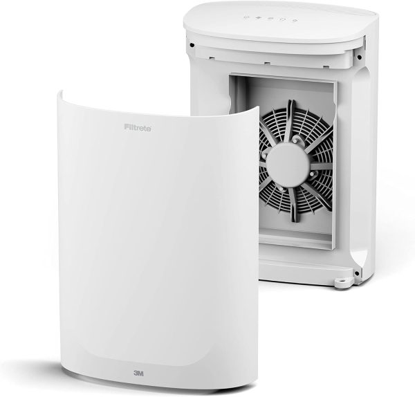⁦3M FILTRETE FAP-C03-WS-2G Room Air Purifier, Captures 99% of Airborne particles, allergen reduction, up to 66 square meters. Ideal for medium Office, Bedroom, Kitchen. 1 unit/CTN⁩ - الصورة ⁦2⁩