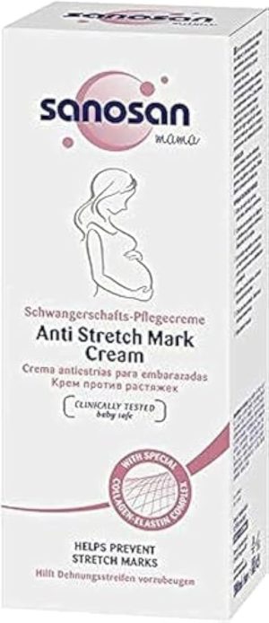Sanosan Anti Stretch Mark Cream - 200 ml