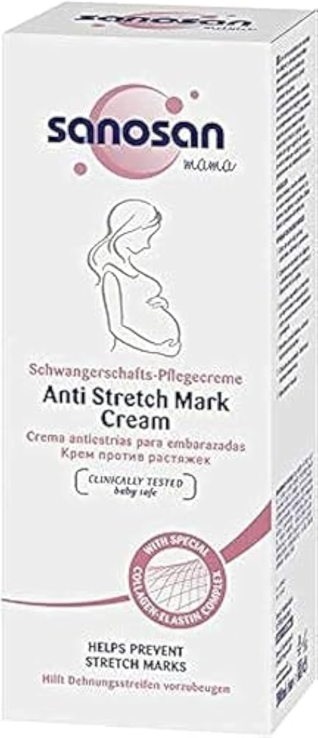 Sanosan Anti Stretch Mark Cream - 200 ml 1 Sanosan Anti Stretch Mark Cream - 200 ml